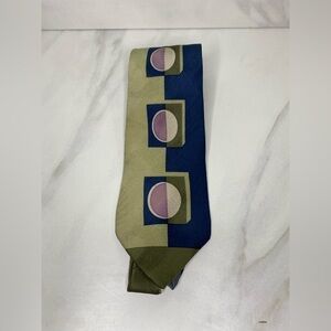 Liberty of London artsy multicolored corpcore silk necktie